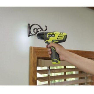 Ryobi 8-Volt Li Lithium Ion Cordless 3/8 Compact Drill/Driver Tool Kit